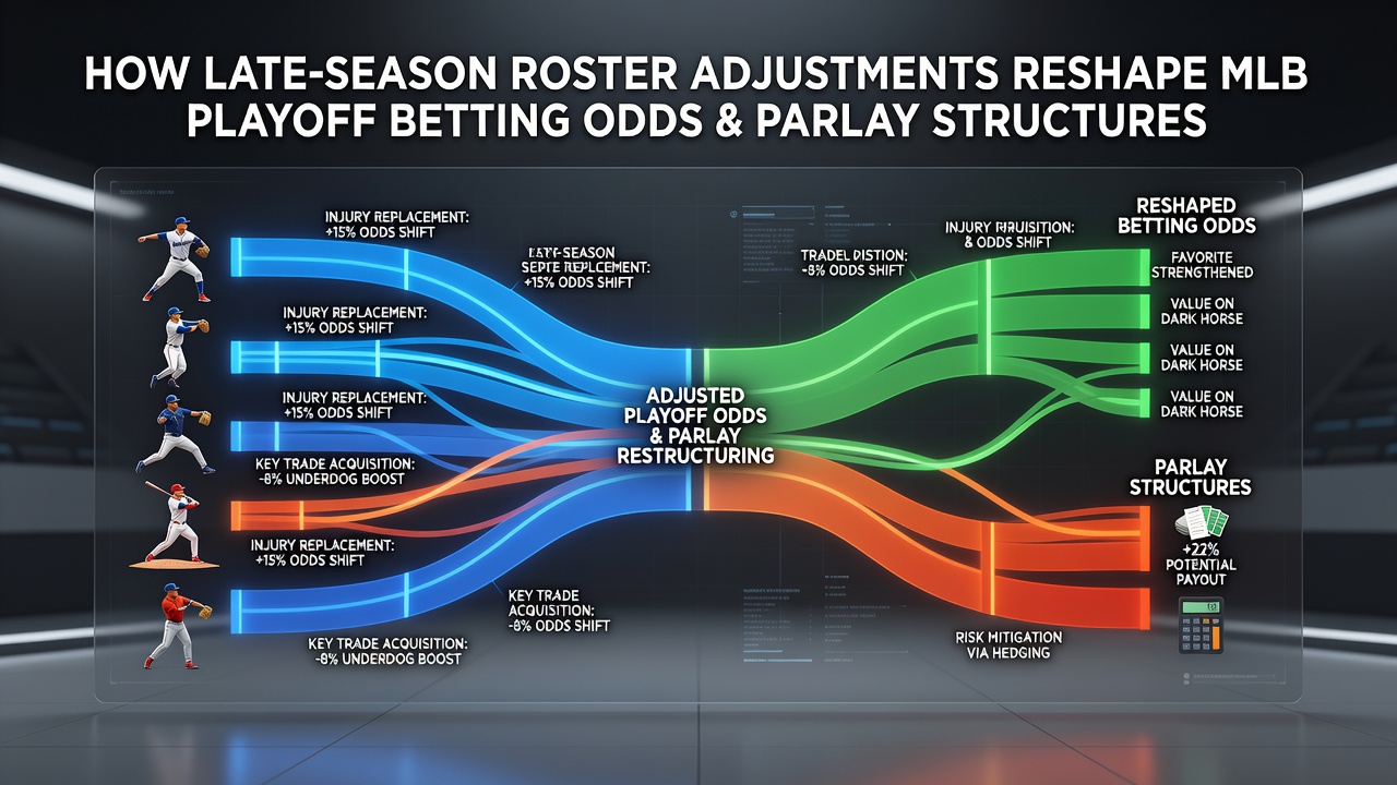 Betting market adjustments following MLB roster trades in late August 2026