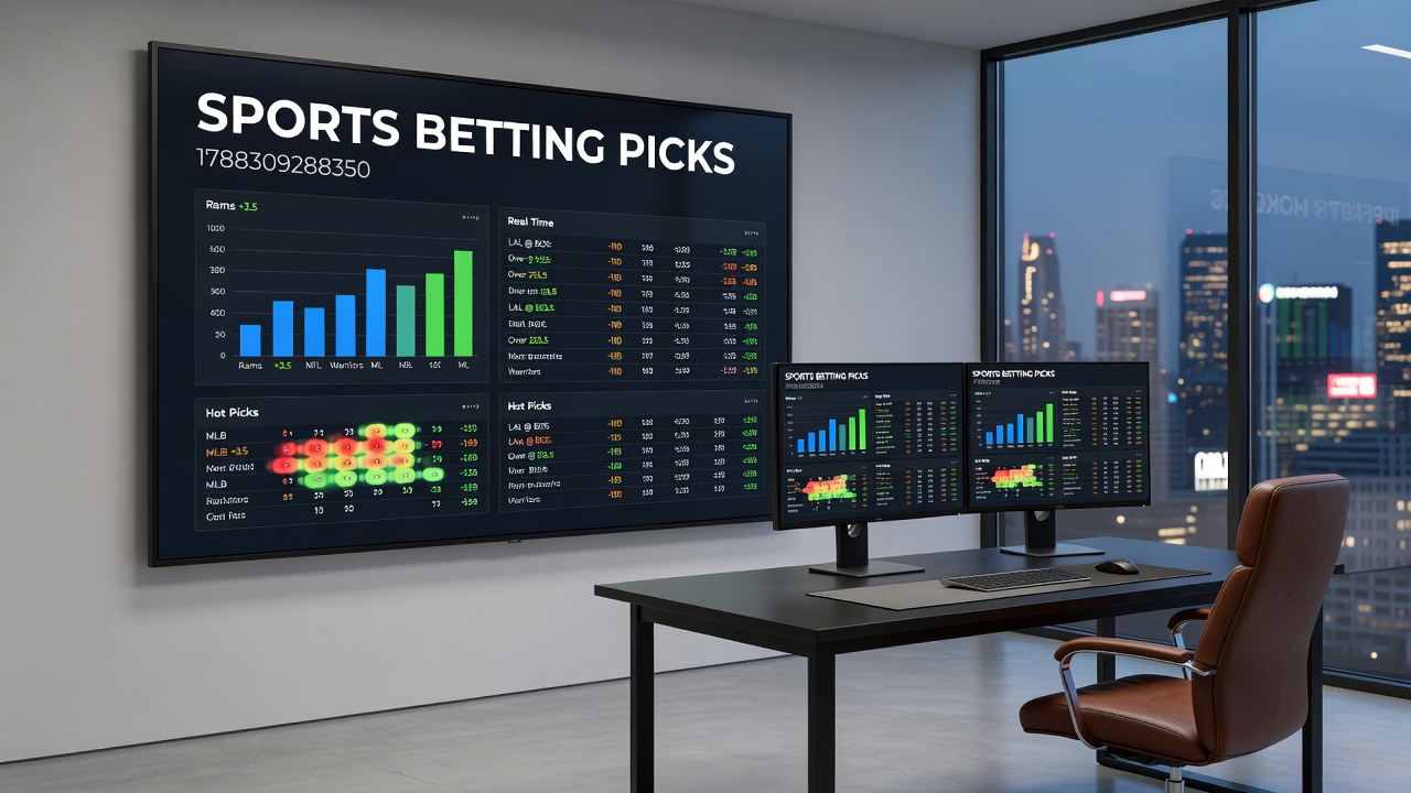 Detailed view of data dashboards displaying team statistics and historical trends for wagering decisions